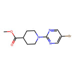 Methyl 1-(5-Bromopyrimidin-2-yl)piperidine-4-carboxylate|CS-0099420|914347-01-6