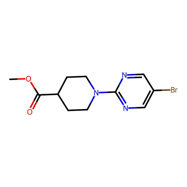 Methyl 1-(5-Bromopyrimidin-2-yl)piperidine-4-carboxylate|CS-0099420|914347-01-6