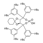 (3a'S,8a'S)-4',4',8',8'-Tetrakis(3,5-di-tert-butylphenyl)-6'-hydroxy-tetrahydrospiro[cyclohexane-1,2'-6'-ox[1,3]dioxolo[4,5-e][1,3,2]dioxaphosphepine, 98%, (99% ee)|15-8622