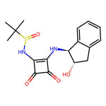 N-(2-(((1S,2S)-2-Hydroxy-2,3-dihydro-1H-inden-1-yl)amino)-3,4-dioxocyclobut-1-en-1-yl)-2-methylpropane-2-sulfinamide|CS-0201478|2092457-63-9