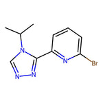 2-Bromo-6-(4-isopropyl-4H-1,2,4-triazol-3-yl)pyridine|CS-W020649|2093329-79-2