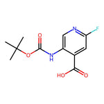 5-((tert-Butoxycarbonyl)amino)-2-fluoroisonicotinic acid|CS-0083017|171178-42-0