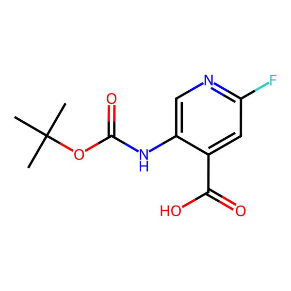 5-((tert-Butoxycarbonyl)amino)-2-fluoroisonicotinic acid|CS-0083017|171178-42-0