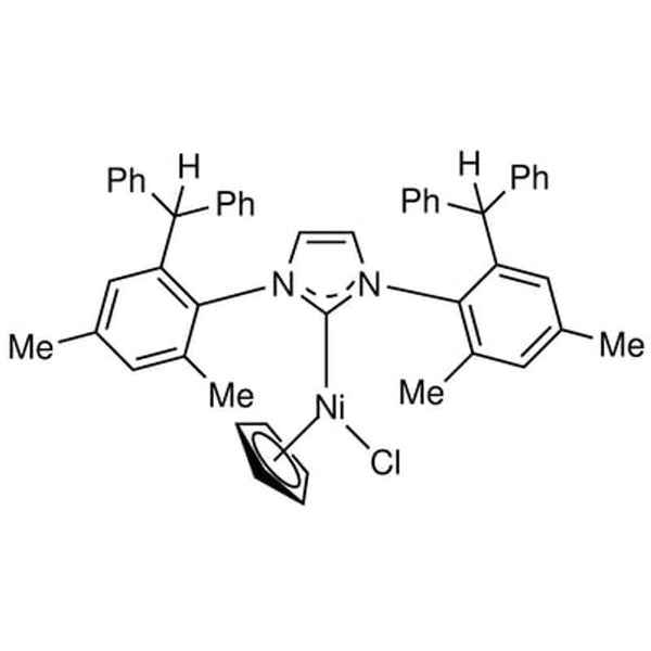 Chloro(cyclopentadienyl){1,3-bis[2-(diphenylmethyl)-4,6-dimethylphenyl]1H-imidazolium}nickel(II)|28-1095|1955555-28-8