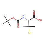 (R)-2-((tert-Butoxycarbonyl)amino)-3-mercapto-3-methylbutanoic acid|CS-0196504|110763-40-1