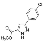 Methyl 3-(4-chlorophenyl)-1H-pyrazole-5-carboxylate|24918|79508-09-1