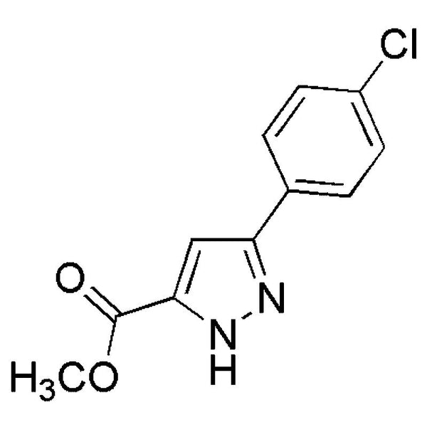 Methyl 3-(4-chlorophenyl)-1H-pyrazole-5-carboxylate|24918|79508-09-1