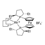 1,1’-Bis((2S,5S)-2,5-diethylphospholano)ferrocene(cyclooctadiene)rhodium(I) tetrafluoroborate|45-3019|290347-89-6