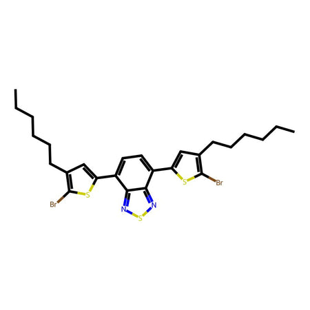 4,7-Bis(5-bromo-4-hexylthiophen-2-yl)benzo[c][1,2,5]thiadiazole, 98%|1881546|444579-39-9