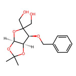 ((3aR,6S,6aR)-6-(Benzyloxy)-2,2-dimethyltetrahydrofuro[2,3-d][1,3]dioxole-5,5-diyl)dimethanol|CS-0053055|63593-03-3