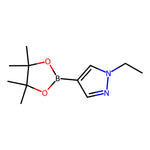 1-Ethyl-4-(4,4,5,5-tetramethyl-1,3,2-dioxaborolan-2-yl)-1H-pyrazole|CS-W003669|847818-70-6