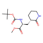 (S)-Methyl 2-((tert-butoxycarbonyl)amino)-3-((S)-2-oxopiperidin-3-yl)propanoate|CS-0376435|1442483-69-3