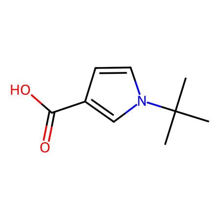 1-(tert-Butyl)-1H-pyrrole-3-carboxylic acid, 97%|1876482|1266364-46-8