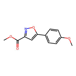 Methyl 5-(4-methoxyphenyl)isoxazole-3-carboxylate|CS-0072284|425609-97-8