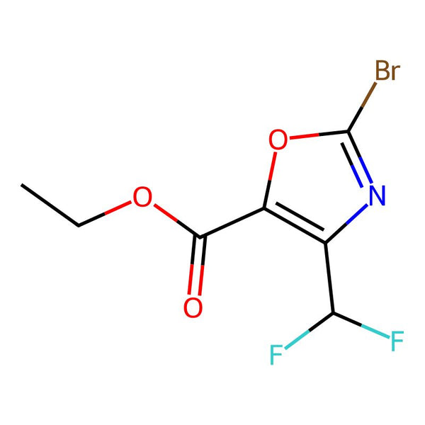 Ethyl 2-bromo-4-(difluoromethyl)oxazole-5-carboxylate|CS-0609910|2309474-28-8