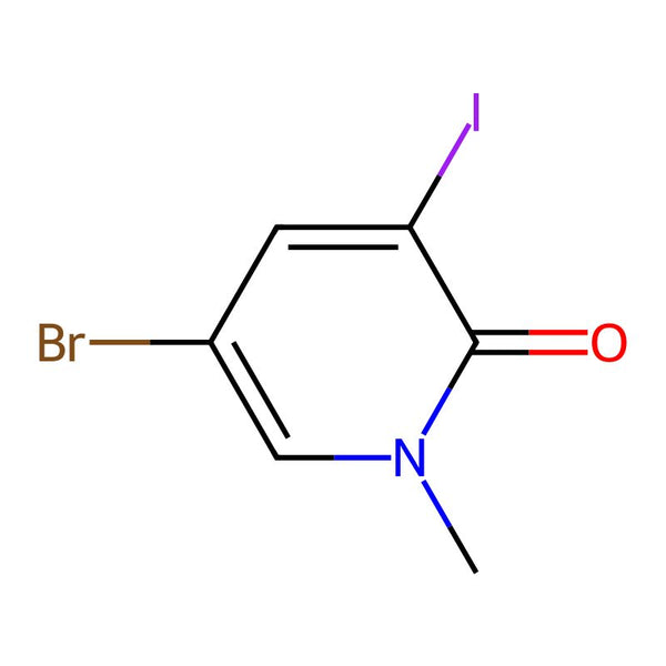 5-Bromo-3-iodo-1-methylpyridin-2(1H)-one|CS-0619530|1643367-68-3