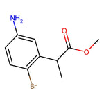 Methyl 2-(5-amino-2-bromophenyl)propanoate|CS-0617195|2358356-07-5