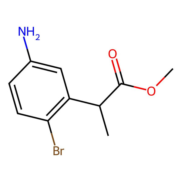 Methyl 2-(5-amino-2-bromophenyl)propanoate|CS-0617195|2358356-07-5