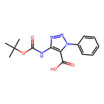 4-((tert-Butoxycarbonyl)amino)-1-phenyl-1H-1,2,3-triazole-5-carboxylic acid|CS-0437746|2396427-54-4