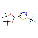 5-(4,4,5,5-Tetramethyl-1,3,2-dioxaborolan-2-yl)-2-(trifluoromethyl)thiazole|CS-0565353|1415241-98-3