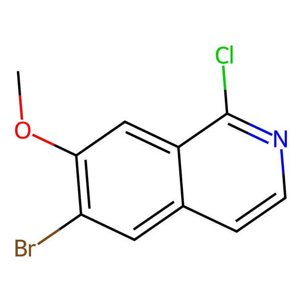 6-Bromo-1-chloro-7-methoxyisoquinoline|CS-0497211|758710-74-6