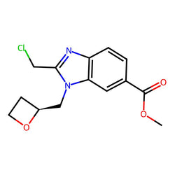 (S)-Methyl 2-(chloromethyl)-1-(oxetan-2-ylmethyl)-1H-benzo[d]imidazole-6-carboxylate|CS-0098399|2230200-76-5