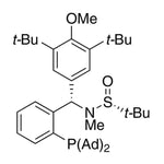 [S(R)]-N-[(S)-[3,5-Bis(1,1-dimethylethyl)-4-methoxyphenyl][2-(diadamantanphosphanyl)phenyl]methyl]-N,2-dimethyl-2-propanesulfinamide, 95%|15-8863