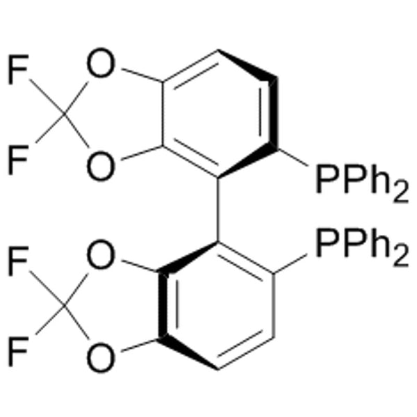R-(-)-5,5'-Bis(diphenylphosphino)-2,2,2',2'-tetrafluoro-4,4'-bi-1,3-benzodioxole, min. 98%, (99% ee), (R)-DIFLUORPHOS|15-0486|503538-69-0