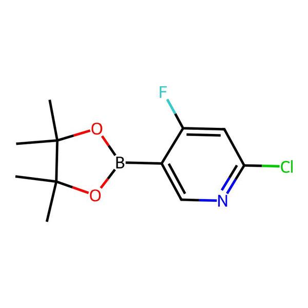 2-Chloro-4-fluoro-5-(4,4,5,5-tetramethyl-1,3,2-dioxaborolan-2-yl)pyridine|CS-0174054|1256359-04-2