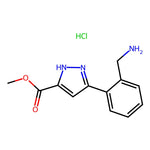 Methyl 5-(2-(aminomethyl)phenyl)-1H-pyrazole-3-carboxylate hydrochloride|CS-0561733|1609082-47-4