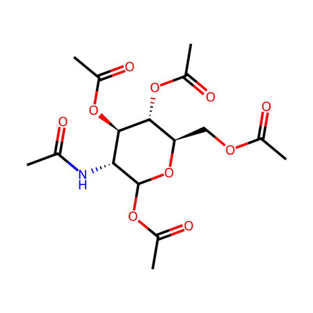 (3R,4R,5S,6R)-3-Acetamido-6-(acetoxymethyl)tetrahydro-2H-pyran-2,4,5-triyl triacetate, 95%|900716|14086-90-9