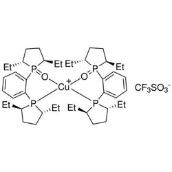 Bis{[1-(2R,5R)-2,5-diethylphospholanyl]-[2-(2R,5R)-2,5-diethylphospholanyl-1-oxide]benzene}copper(I) trifluoromethanesulfonate, min. 97%|29-3007