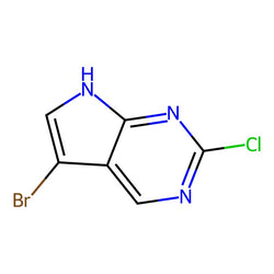 5-Bromo-2-chloro-7H-pyrrolo[2,3-d]pyrimidine|CS-0041792|1060816-58-1