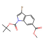 1-tert-Butyl 6-methyl 3-bromo-1H-indole-1,6-dicarboxylate|CS-0161774|479552-81-3