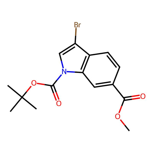 1-tert-Butyl 6-methyl 3-bromo-1H-indole-1,6-dicarboxylate|CS-0161774|479552-81-3
