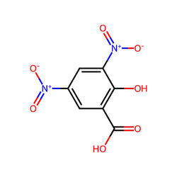 3,5-Dinitro-2-hydroxybenzoic acid, 98%|192752|609-99-4