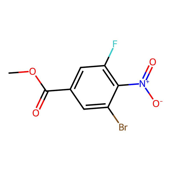 Methyl 3-bromo-5-fluoro-4-nitrobenzoate|CS-0139649|1123171-93-6