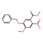 Methyl 5-Benzyloxy-4-methoxy-2-nitrobenzoate|CS-W003890|164161-49-3