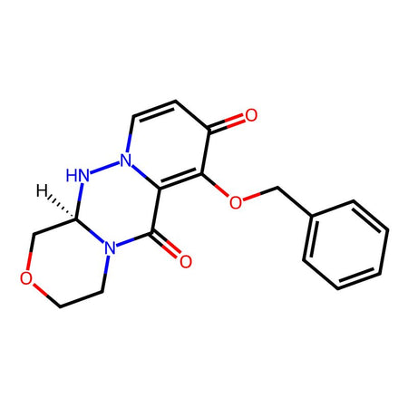 (R)-7-(Benzyloxy)- 3,4,12,12a-tetrahydro- 1H-[1,4]oxazino[3,4- c]pyrido[2,1-f][1,2,4]- triazine-6,8-dione, 99%|9257325|1985607-70-2