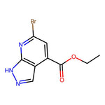 Ethyl 6-bromo-1H-pyrazolo[3,4-b]pyridine-4-carboxylate|CS-0637960|1396779-46-6