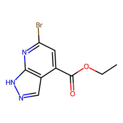Ethyl 6-bromo-1H-pyrazolo[3,4-b]pyridine-4-carboxylate|CS-0637960|1396779-46-6