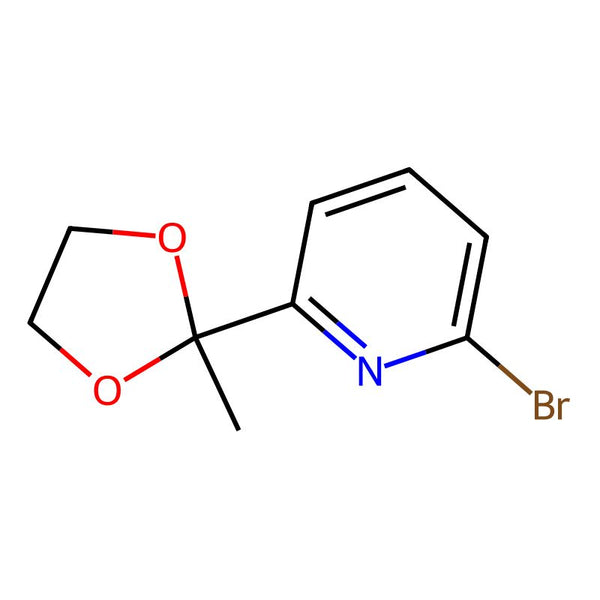 2-Bromo-6-(2-methyl-1,3-dioxolan-2-yl)pyridine|CS-0153767|49669-14-9