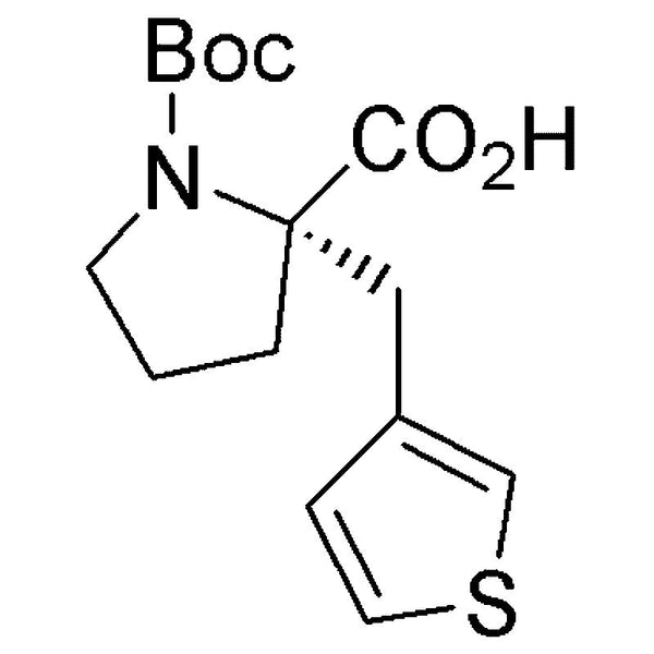Boc-(S)-a-(3-thiophenylmethyl)proline|15866|1217714-91-4