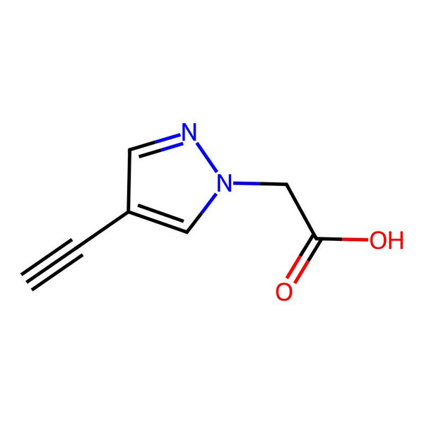2-(4-Ethynyl-1H-pyrazol-1-yl)acetic acid|CS-0434644|1354706-46-9