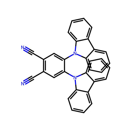 4,5-Bis(carbazol-9-yl)-1,2-dicyanobenzene, 97%|1907613|1416881-50-9