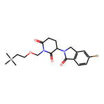 3-(5-Bromo-1-oxoisoindolin-2-yl)-1-((2-(trimethylsilyl)ethoxy)methyl)piperidine-2,6-dione|CS-0634570|2409004-53-9
