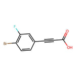 3-(4-Bromo-3-fluorophenyl)propiolic acid|CS-0343876|1339425-98-7