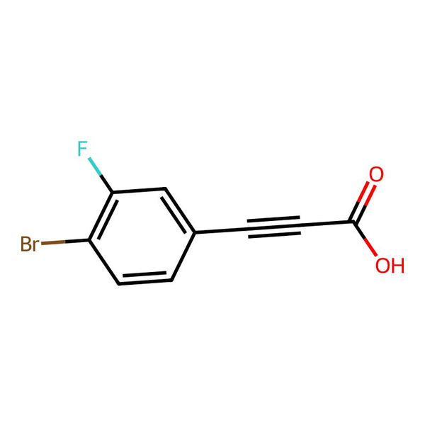 3-(4-Bromo-3-fluorophenyl)propiolic acid|CS-0343876|1339425-98-7