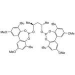 (-)-6,6'-{[(1S,3S)-1,3-Dimethyl-1,3-propanediyl]bis(oxy)}bis[4,8-bis(t-butyl)-2,10-dimethoxy-bibenzo[d,f][1,3,2]dioxaphosphepin], min. 95% (S,S)-Chiraphite|15-1456|852042-07-0