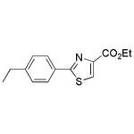 2-(4-Ethyl-phenyl)thiazole-4-carboxylic acid ethyl ester|17949|885278-69-3